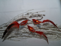 Glasvogel Feuervogel 3fach Glasvogel Feuervogel 3fach