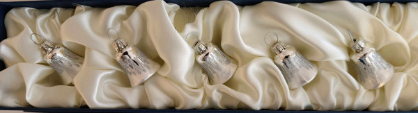 Winterzauber - Miniglöckchen 5er Set