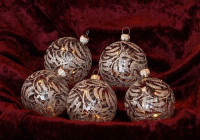 Kristall Elegance Kugel  6 cm 5-fach Kristall Elegance Kugel  6 cm 5-fach