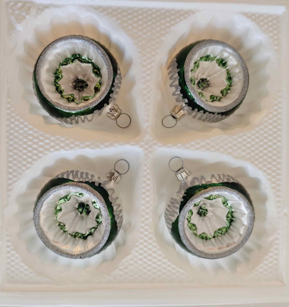 Thüringer Wald - 6cm Reflexkugel 4er Set
