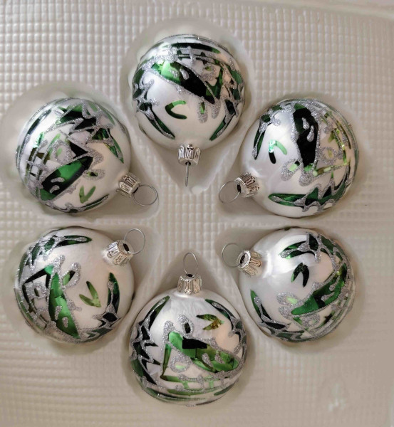 Thüringer Wald - 5cm Kugel/ 6er Set
