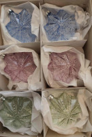 Stern - 6er Set bunt gemischt 5cmØ Stern - 6er Set bunt gemischt 5cmØ