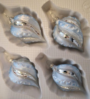 Eisblau - gedrehte Rillenform 4er Set "NEU" Eisblau - gedrehte Rillenform 4er Set "NEU"